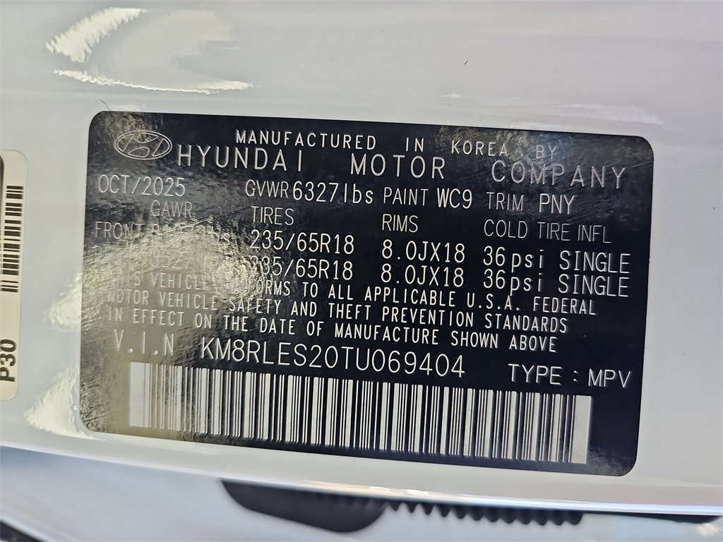 New 2026 Hyundai Palisade SEL image 36