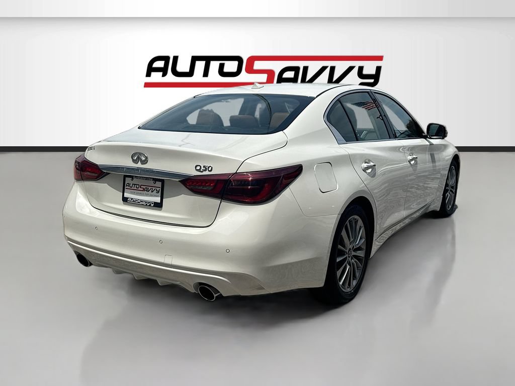 Used 2024 INFINITI Q50 Luxe w/ Cargo Package RWD image 7