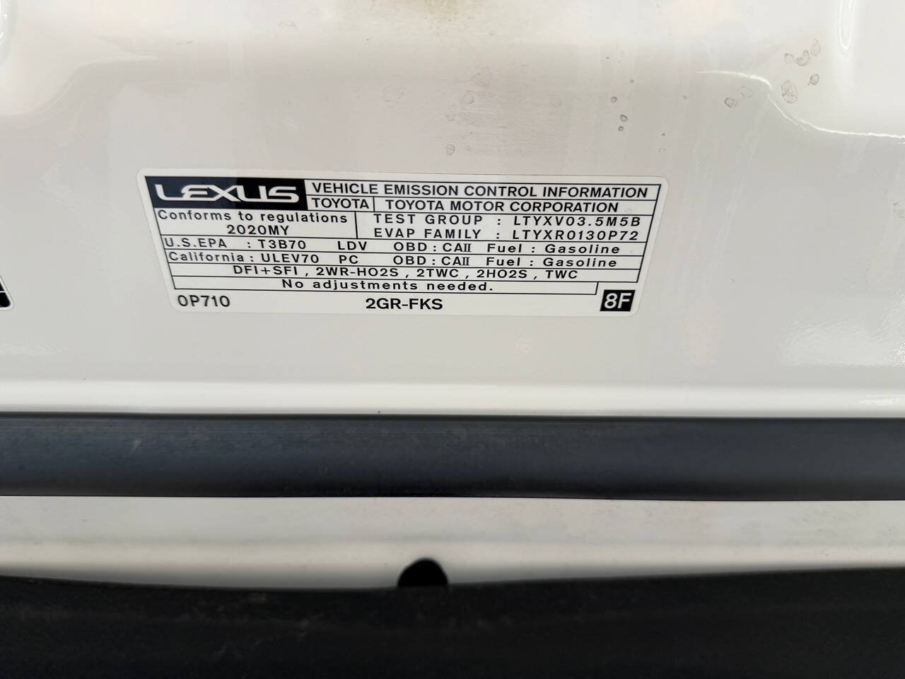 Used 2020 Lexus ES 350 w/ Premium Package FWD image 9