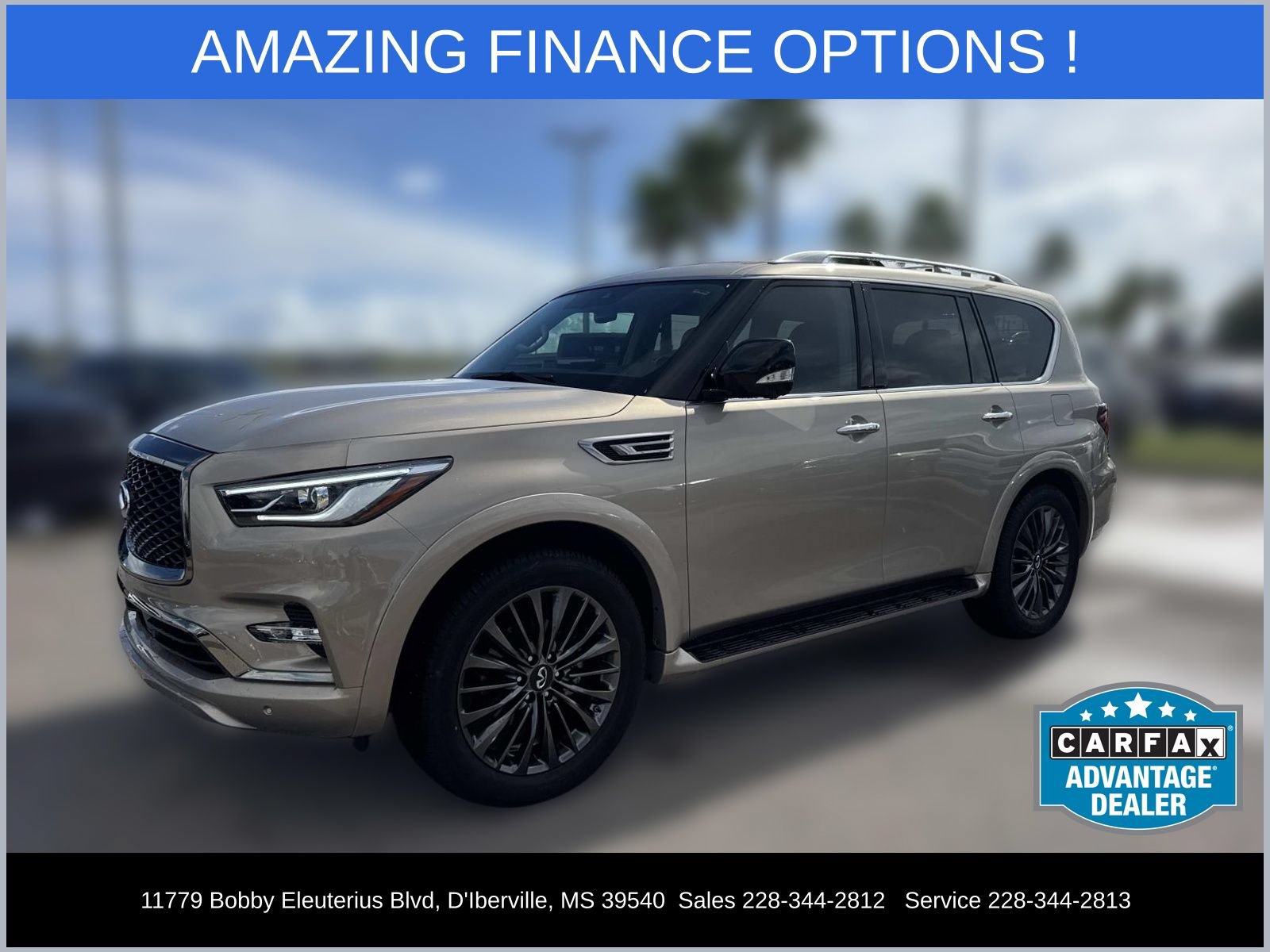 Used 2024 INFINITI QX80 Premium Select w/ Cargo Package
