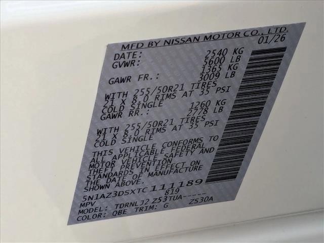 New 2026 Nissan Murano Platinum image 16