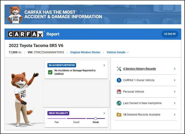 Used 2022 Toyota Tacoma SR5 AWD/4WD image 13