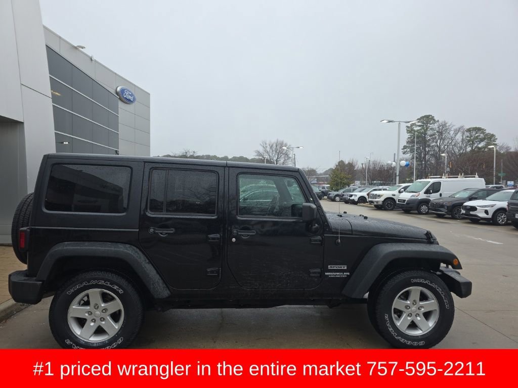 Used 2016 Jeep Wrangler Unlimited Sport w/ Quick Order Package 23S image 4