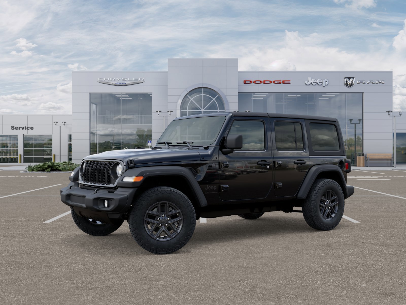 New 2025 Jeep Wrangler Unlimited Sport image 2