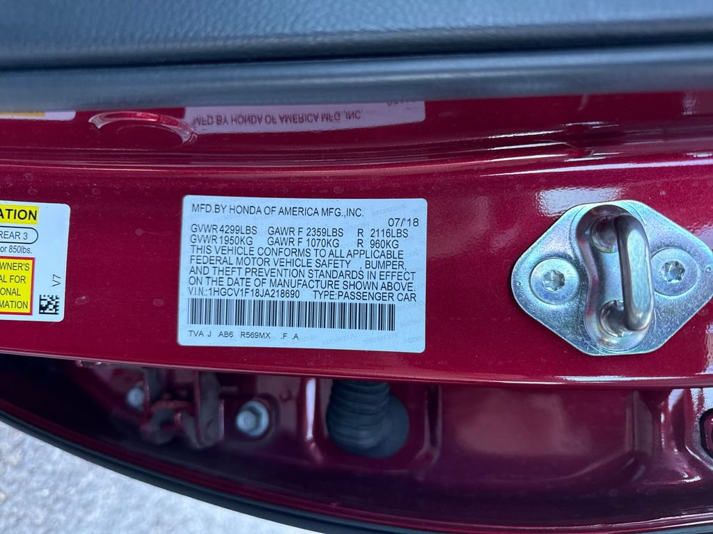 Used 2018 Honda Accord LX image 26