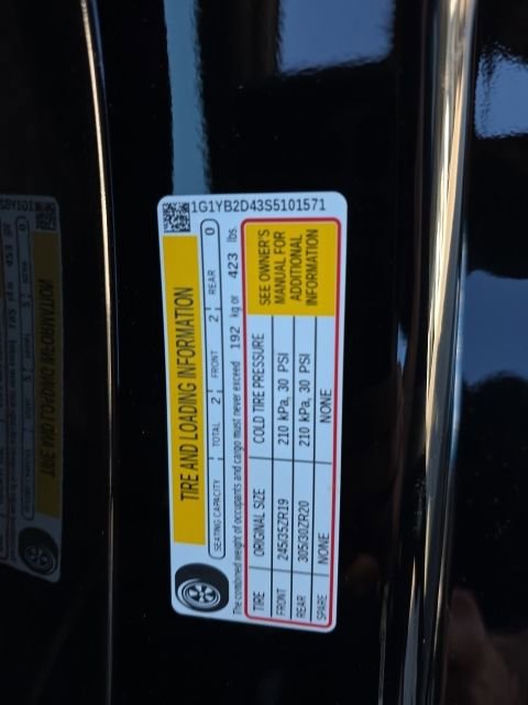 Used 2025 Chevrolet Corvette Stingray Preferred Cpe w/ Z51 Performance Package image 29