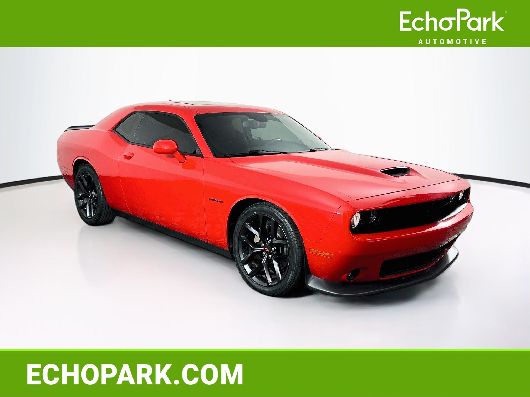 Used 2022 Dodge Challenger R/T w/ Blacktop Package RWD image 1