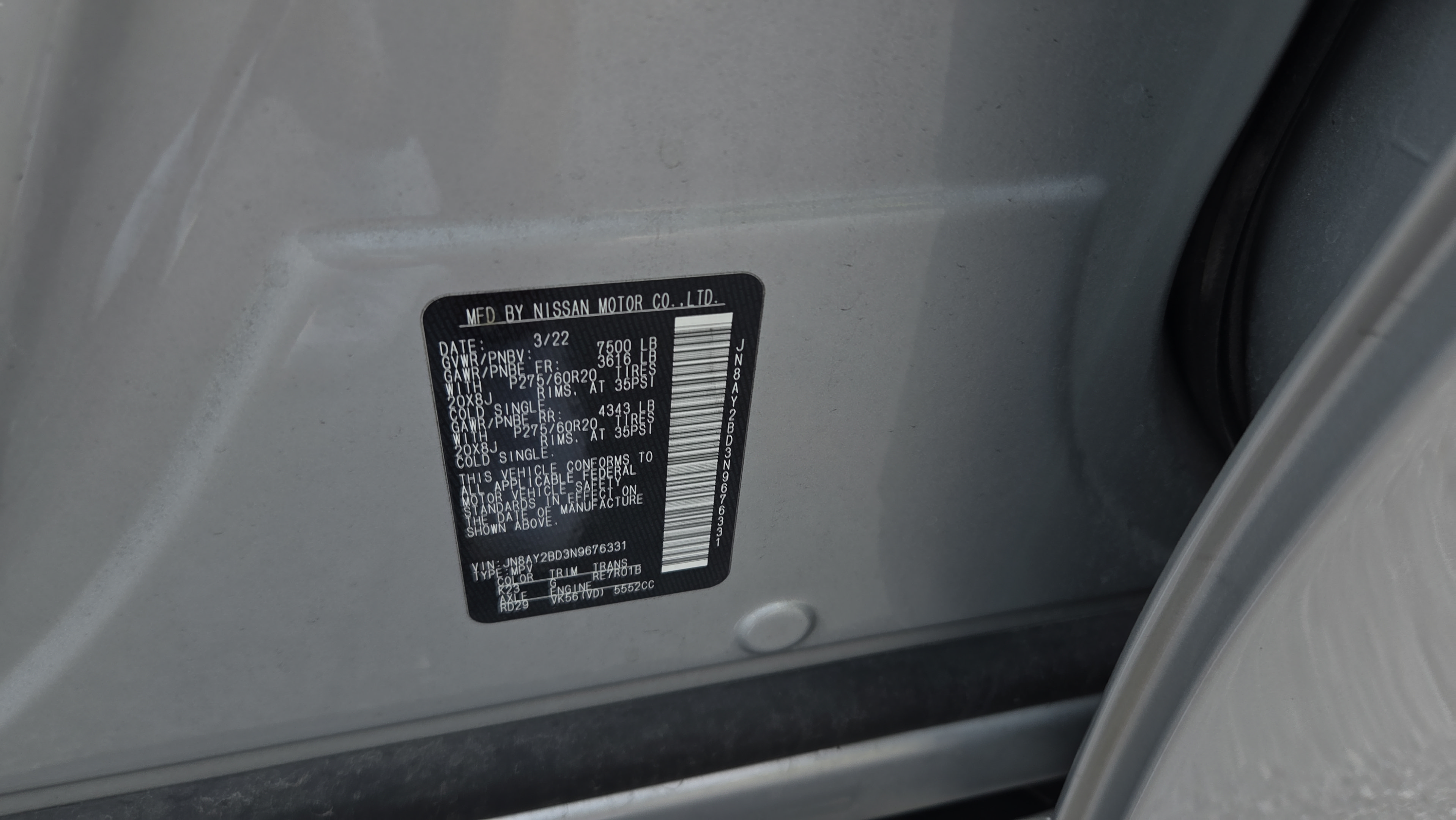 Used 2022 Nissan Armada SL AWD/4WD image 33
