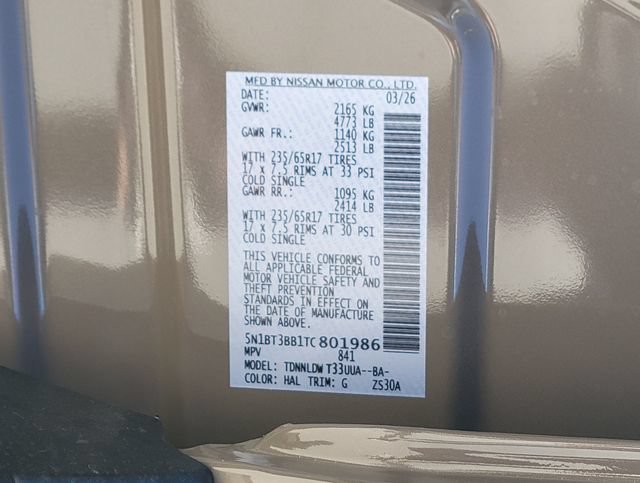 New 2026 Nissan Rogue SV AWD/4WD image 12