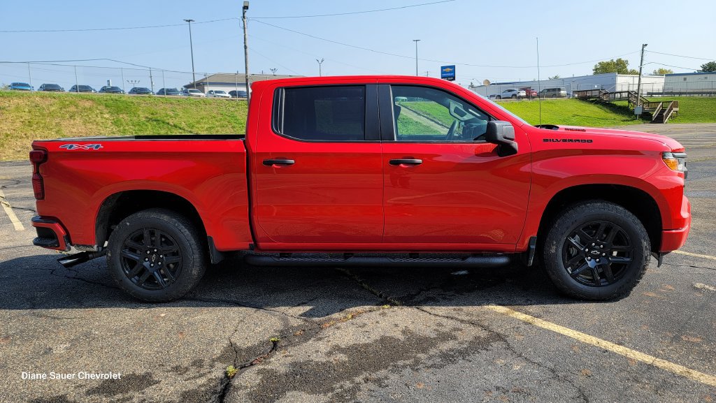 New 2026 Chevrolet Silverado 1500 Custom w/ Turbomax Blackout Package AWD/4WD image 14