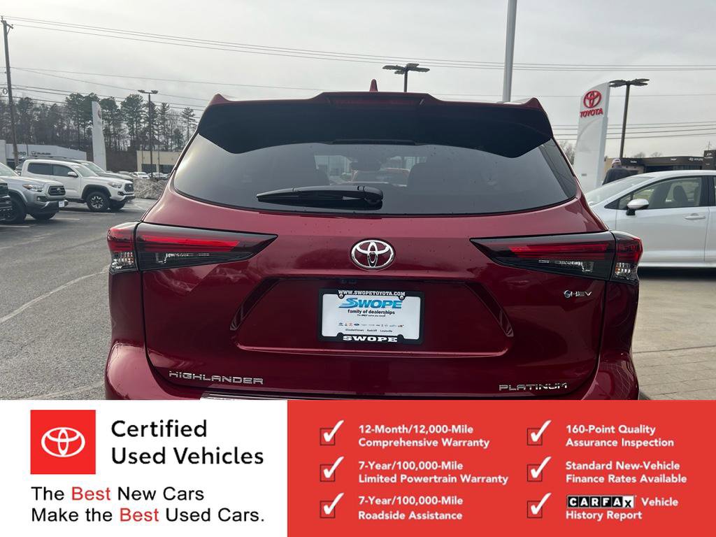 Certified 2026 Toyota Highlander Platinum image 3
