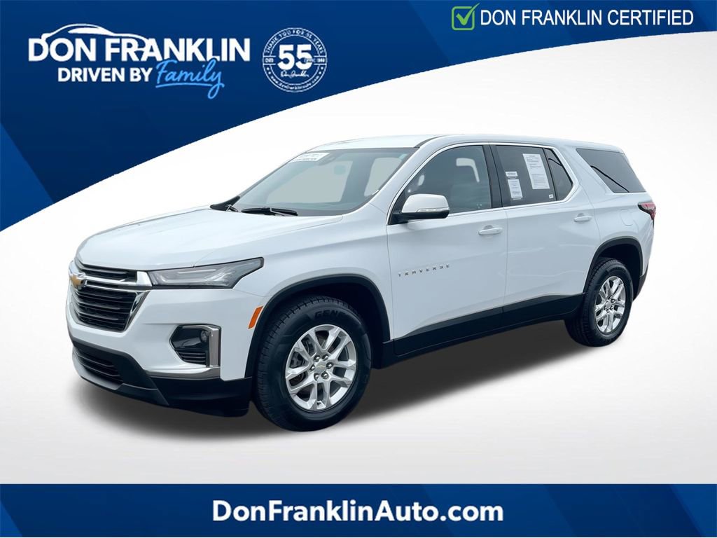 Used 2023 Chevrolet Traverse LS w/ Safety Package