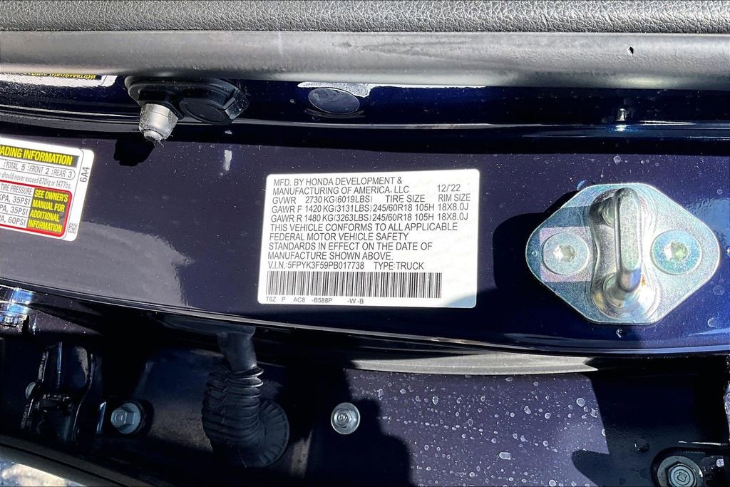 Used 2023 Honda Ridgeline RTL image 16