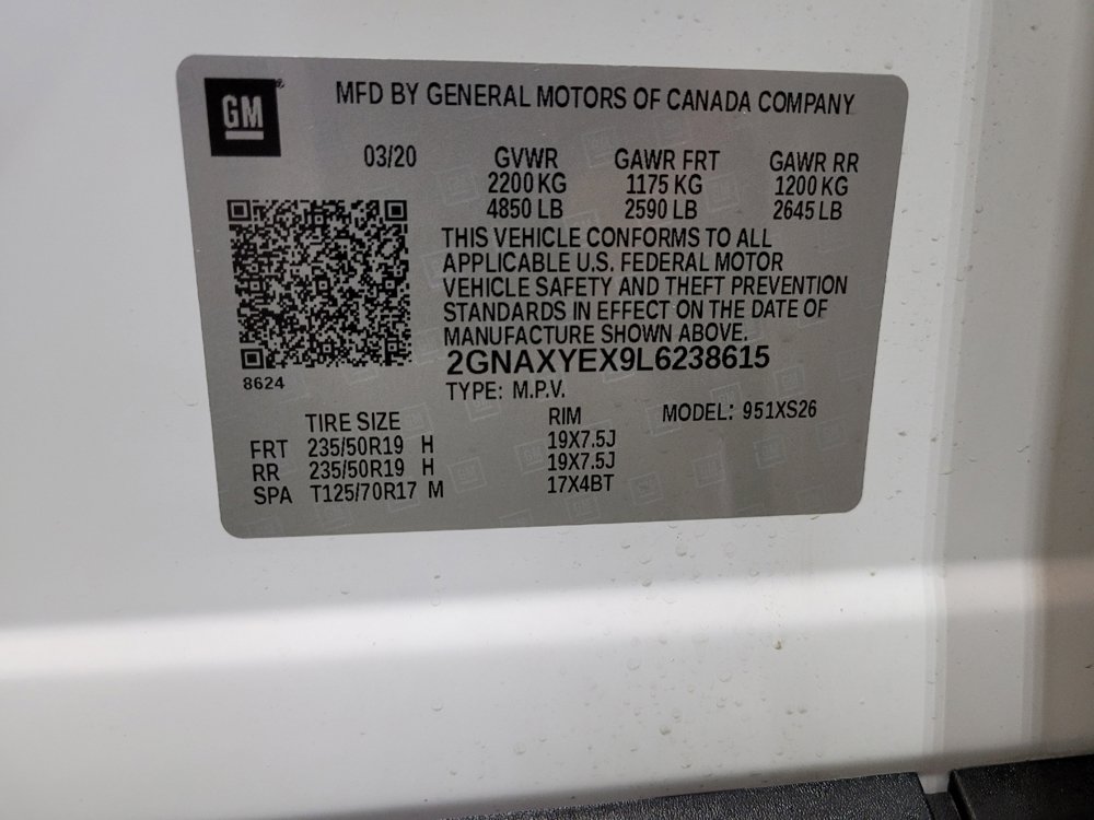 Used 2020 Chevrolet Equinox Premier image 33