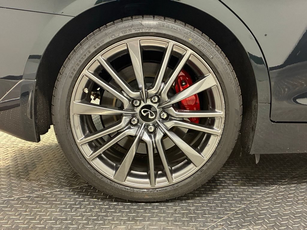 Used 2024 INFINITI Q50 Red Sport 400 w/ Black Opal Edition RWD image 10