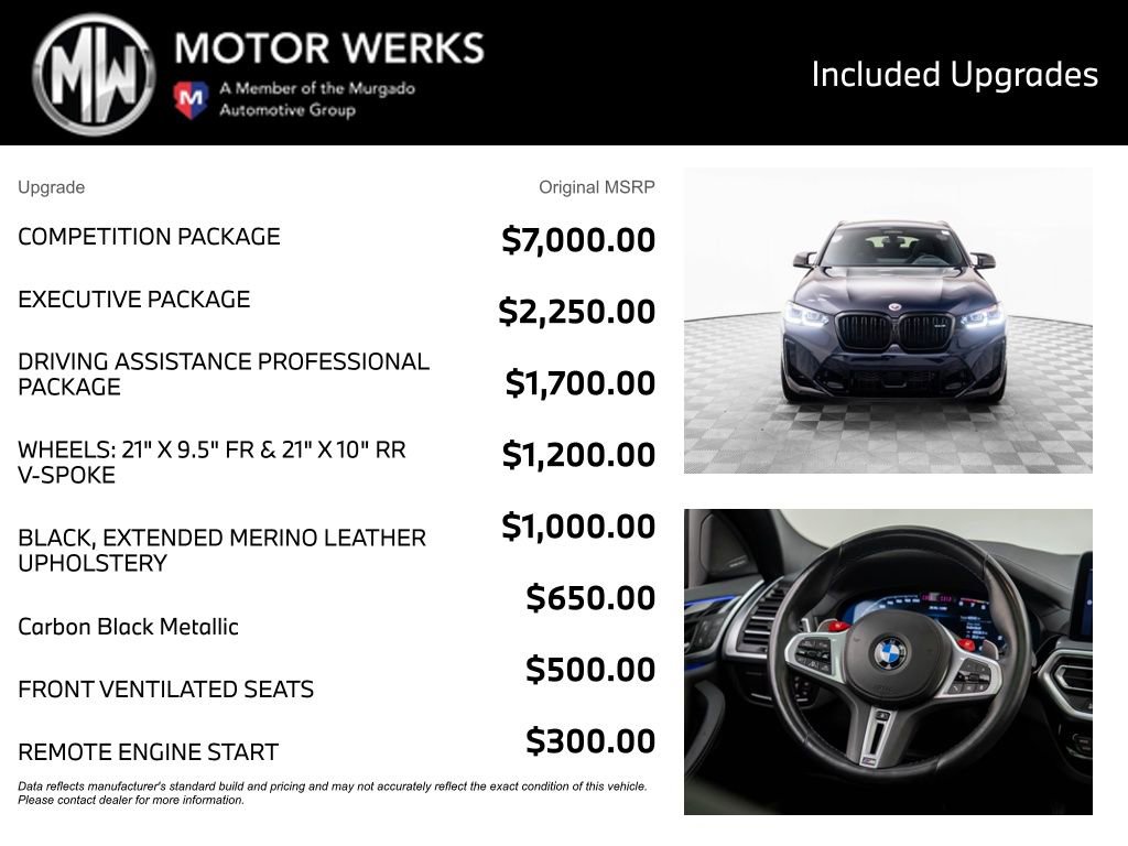 Used 2023 BMW X4 M w/ Competition Package image 4