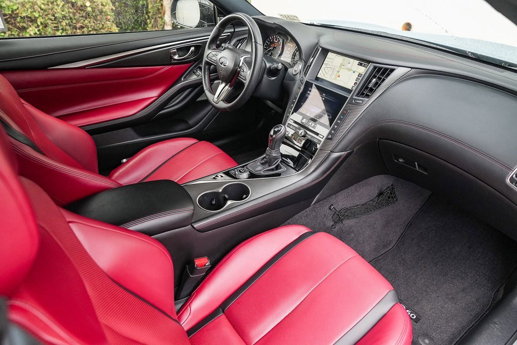 Certified 2022 INFINITI Q60 Red Sport 400 w/ Cargo Package image 12