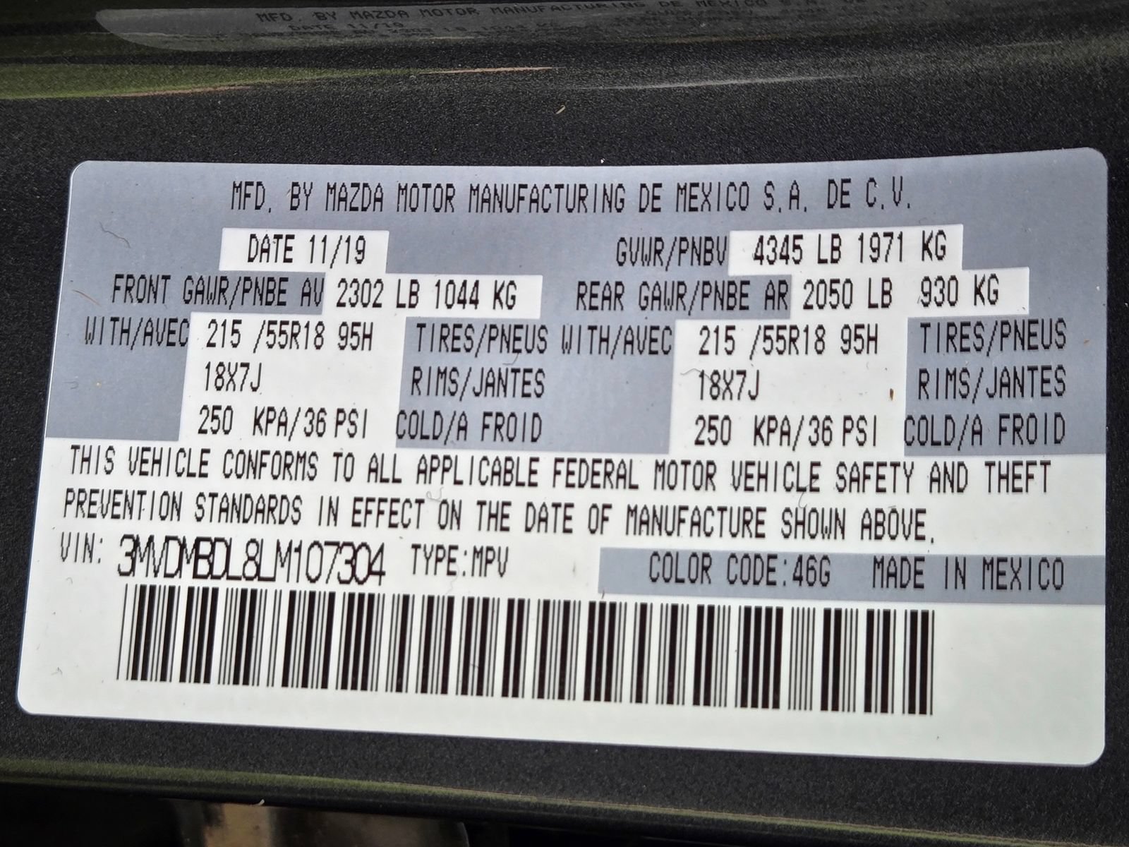Used 2020 MAZDA CX-30 AWD w/ Preferred Package image 32