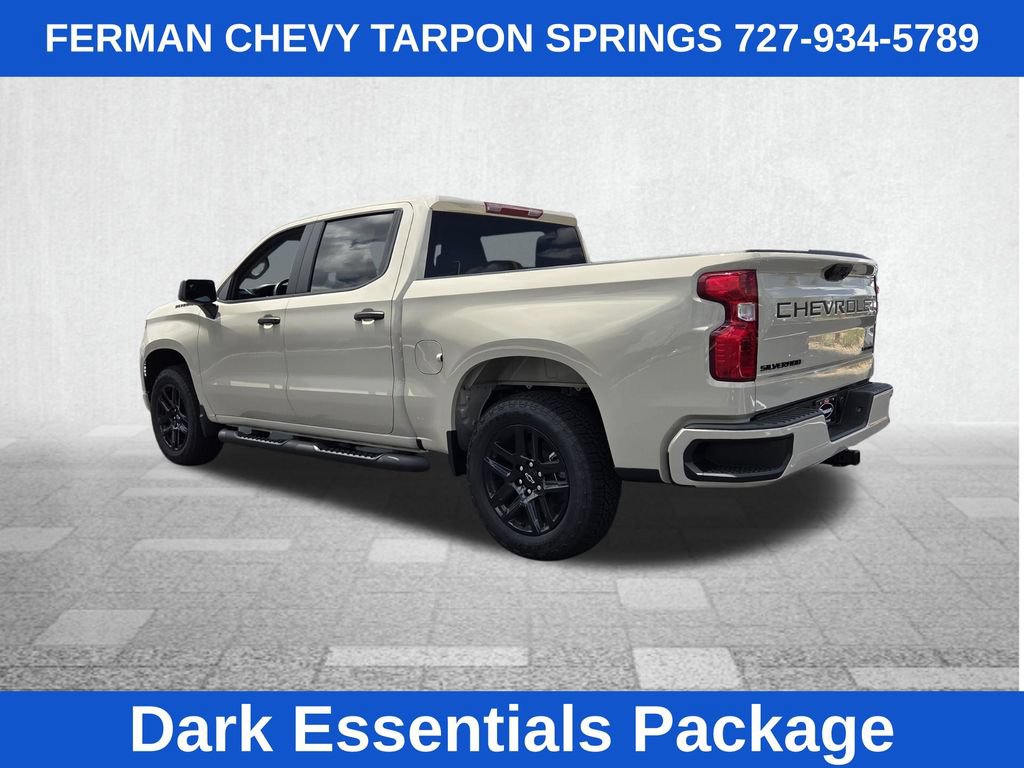 New 2026 Chevrolet Silverado 1500 Custom w/ Turbomax Blackout Package RWD image 7