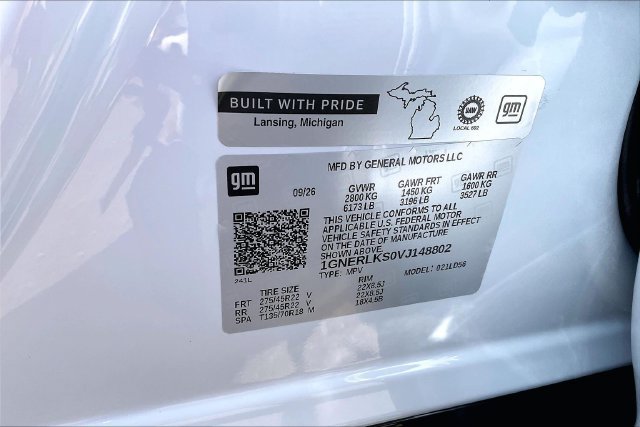 New 2027 Chevrolet Traverse RS FWD image 14