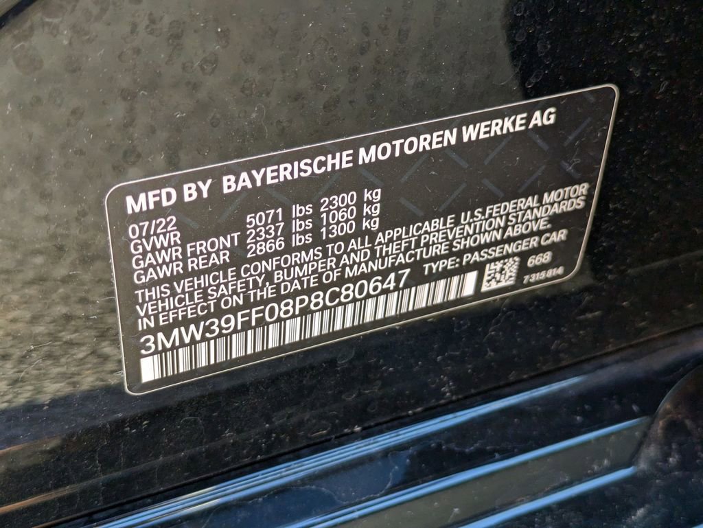 Used 2023 BMW 330e 330e iPerformance w/ Driving Assistance Package image 27