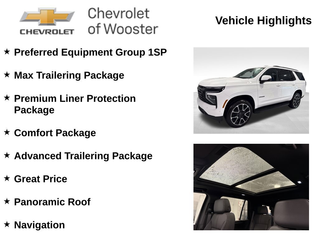 New 2026 Chevrolet Tahoe RST w/ Comfort Package AWD/4WD image 2
