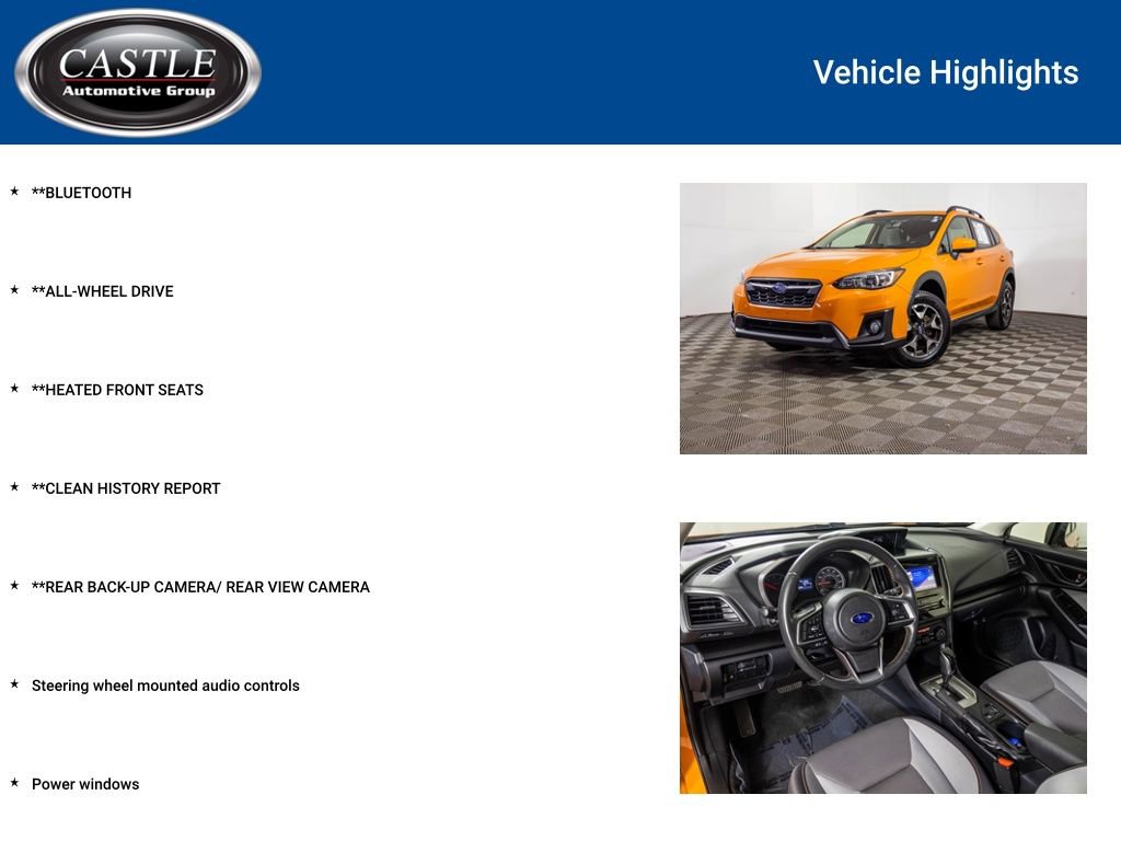 Used 2019 Subaru Crosstrek 2.0i Premium w/ Popular Package #2 AWD/4WD image 3