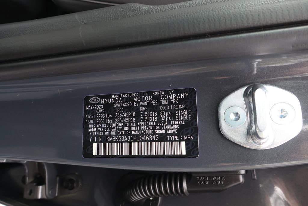 Used 2023 Hyundai Kona Limited w/ Cargo Package FWD image 50