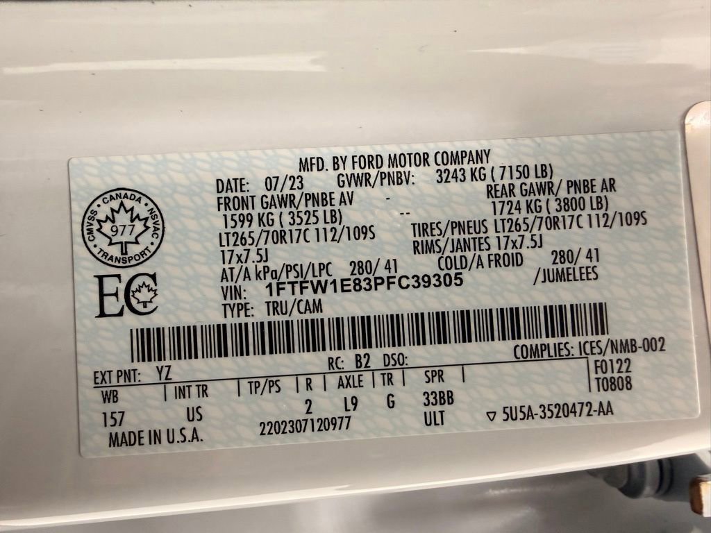 Used 2023 Ford F150 XLT w/ Trailer Tow Package image 58