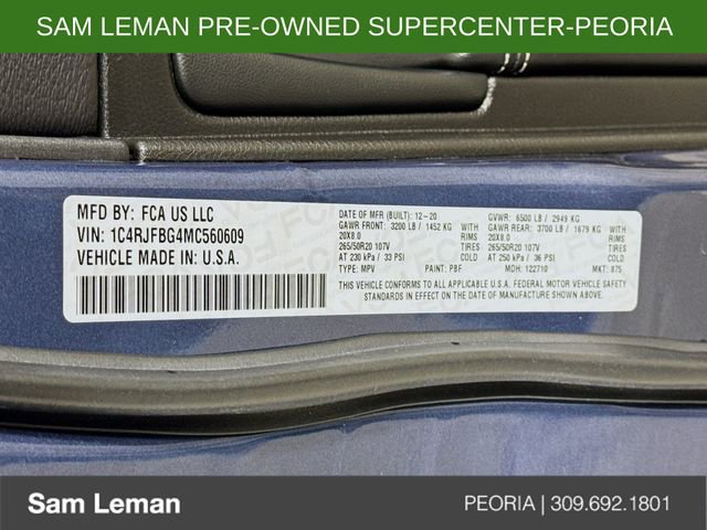 Used 2021 Jeep Grand Cherokee Limited w/ Quick Order Package 28K 80th image 31