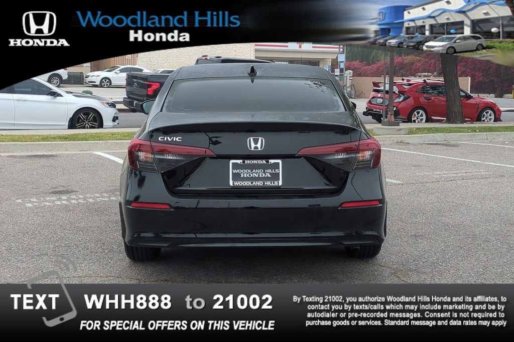 Certified 2025 Honda Civic LX image 6