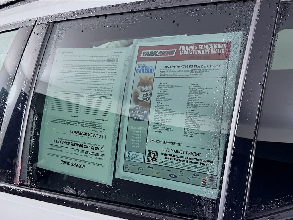 Used 2023 Volvo XC40 B5 Plus w/ Driver Assist Package image 13