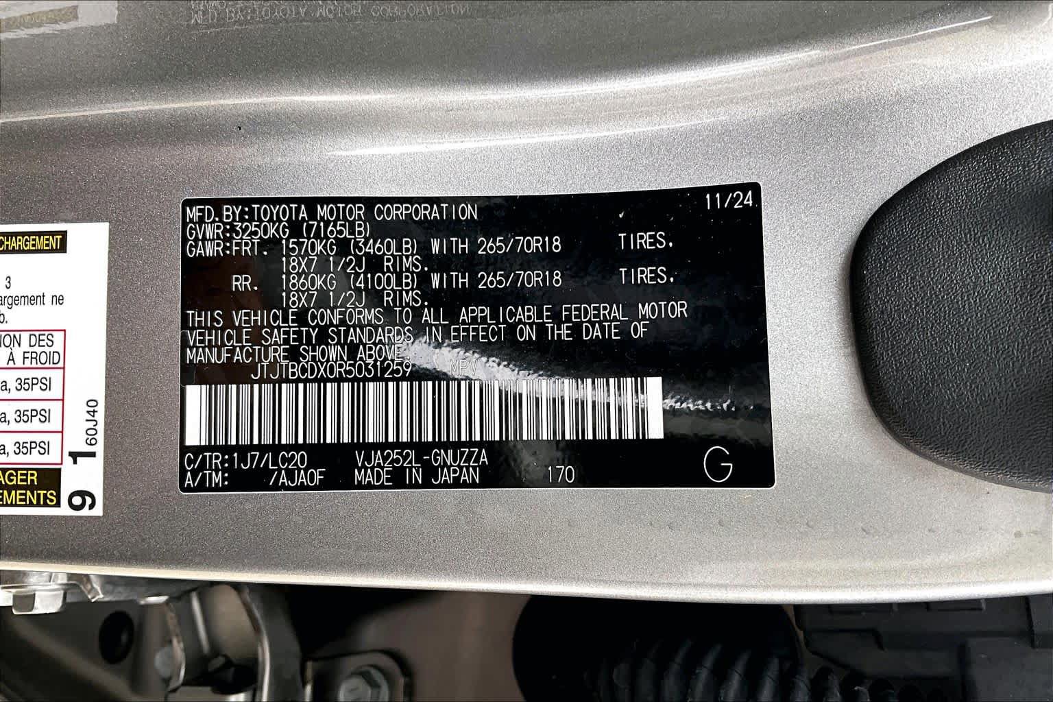 Used 2024 Lexus GX 550 AWD/4WD image 34