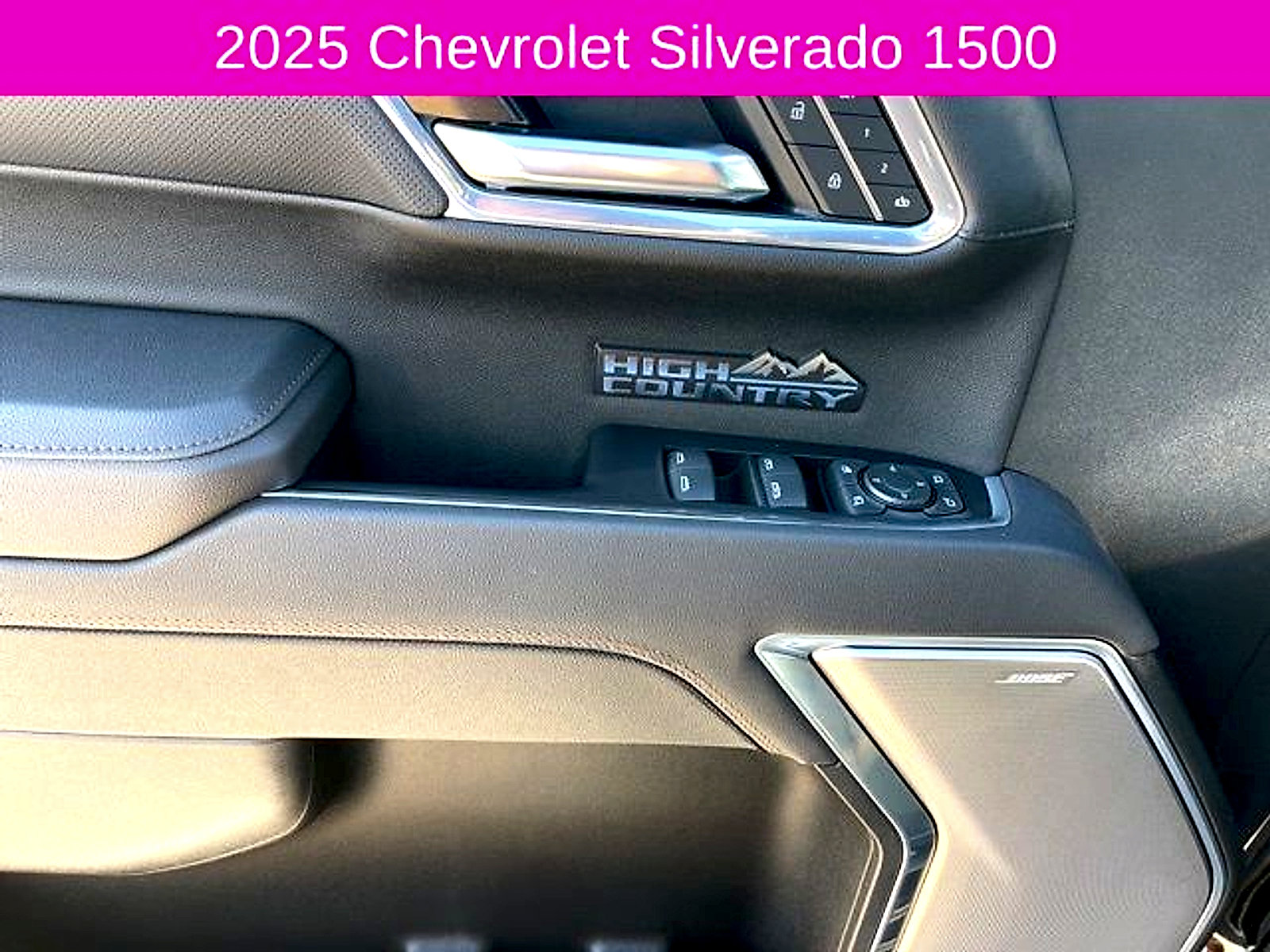 New 2025 Chevrolet Silverado 1500 High Country w/ High Country Premium Package AWD/4WD image 13