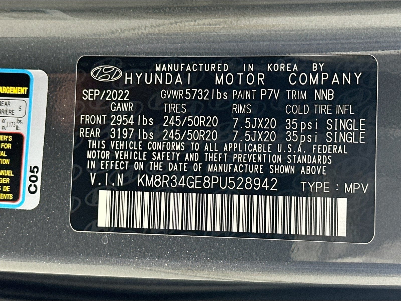 Used 2023 Hyundai Palisade XRT w/ Cargo Package FWD image 34