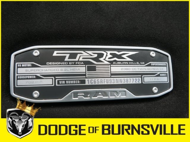 Used 2022 RAM 1500 TRX w/ TRX Level 2 Equipment Group AWD/4WD image 25
