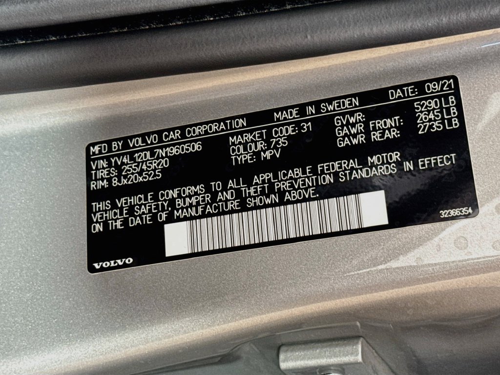 Used 2022 Volvo XC60 B5 Inscription w/ Advanced Package FWD image 42