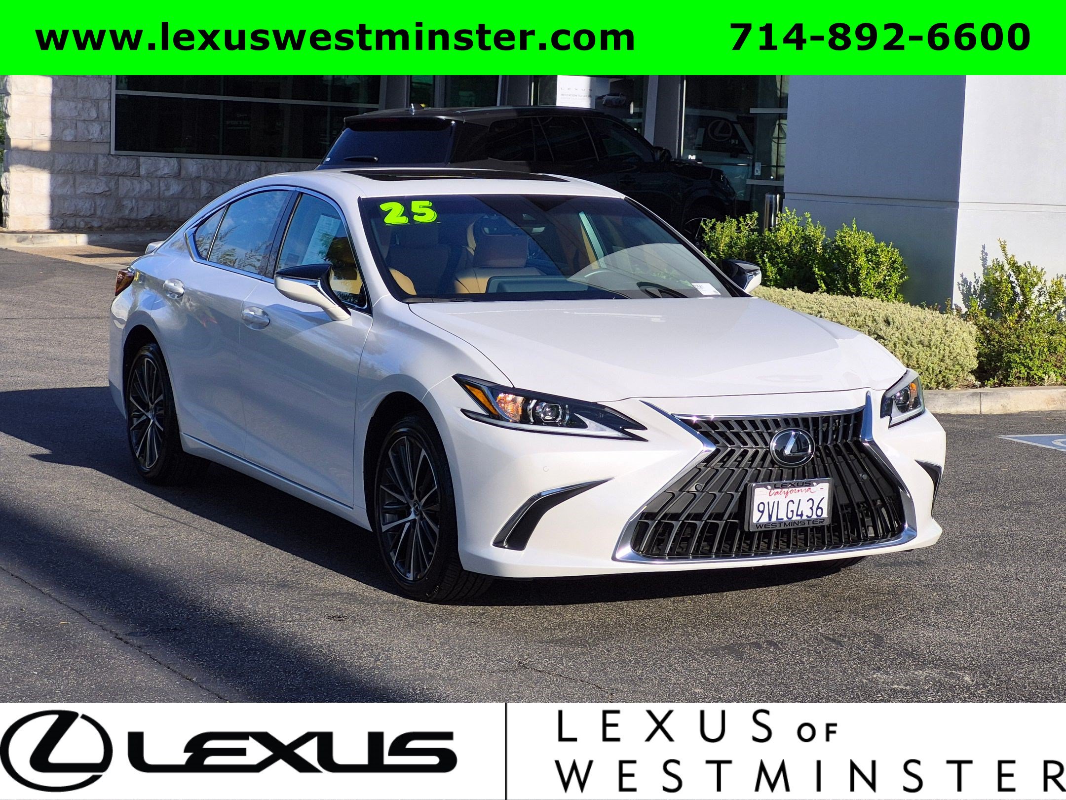 Certified 2025 Lexus ES 300h w/ Premium Package FWD image 3
