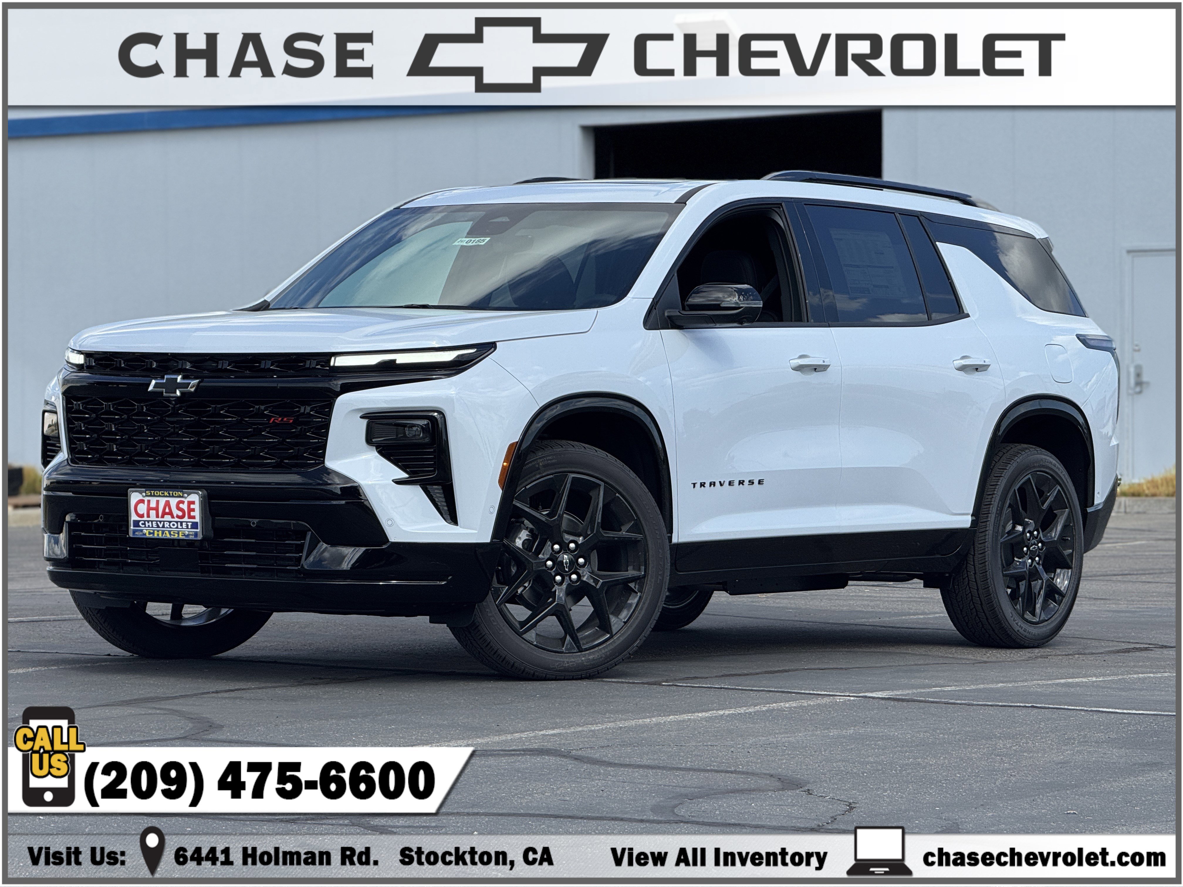 New 2026 Chevrolet Traverse RS w/ LPO, Floor Liner Package