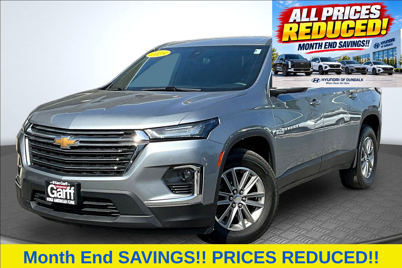 Used 2023 Chevrolet Traverse LT