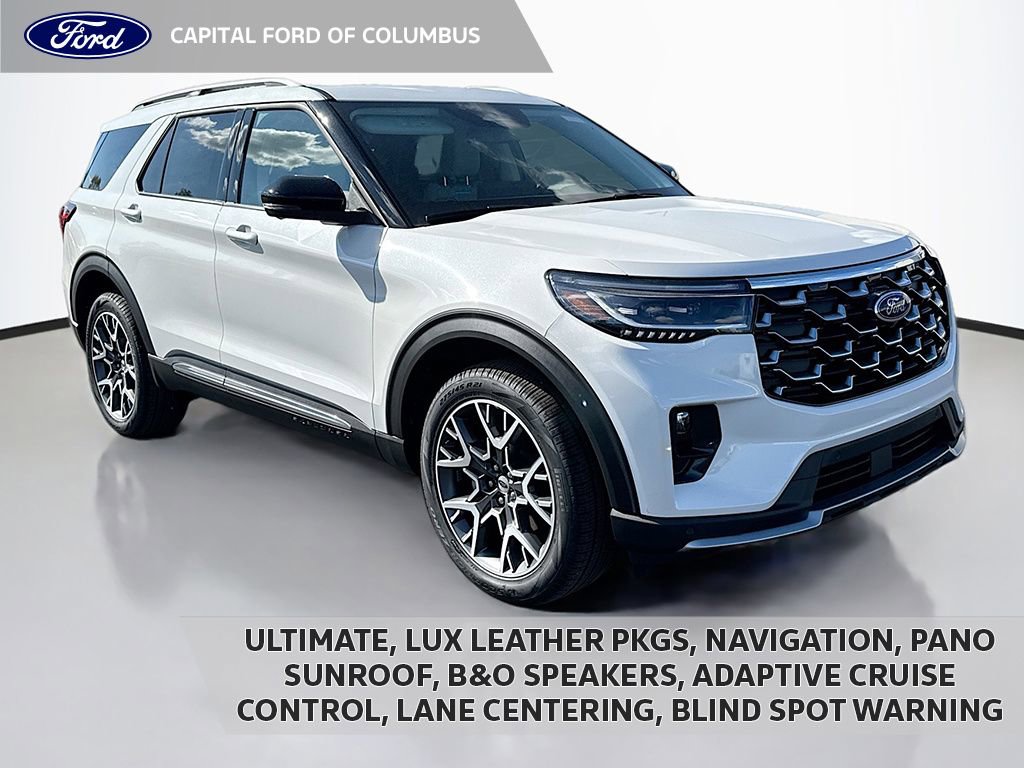 New 2025 Ford Explorer Platinum