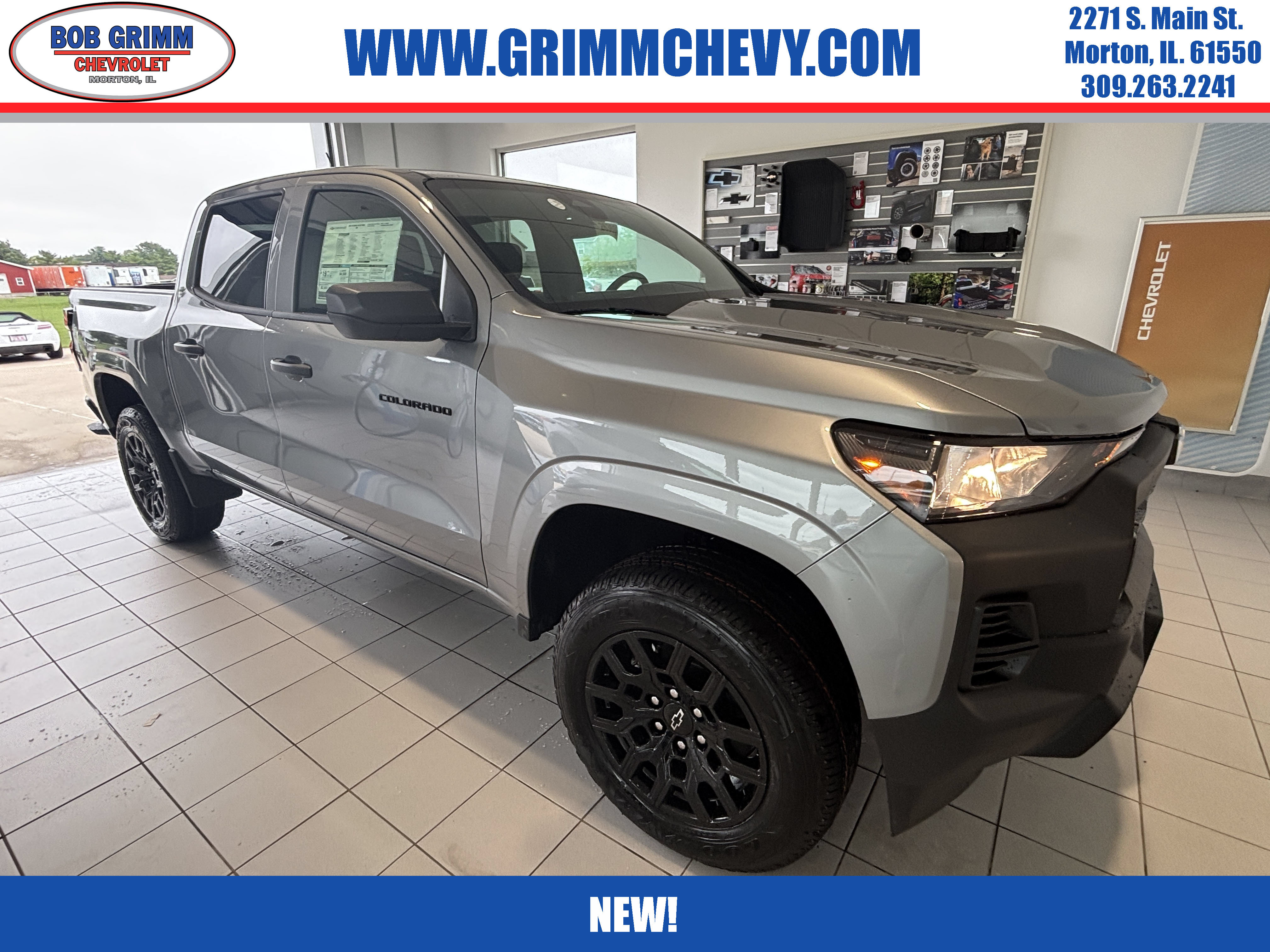 New 2026 Chevrolet Colorado W/T w/ WT Custom Package AWD/4WD image 1