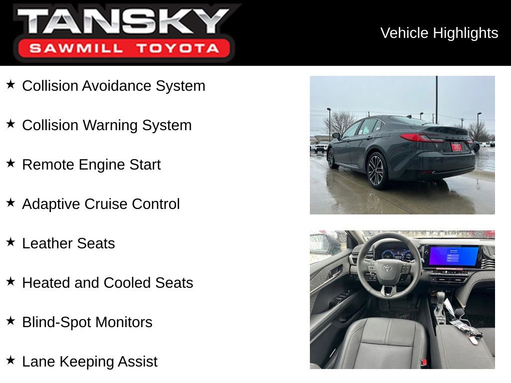 New 2026 Toyota Camry XLE image 9