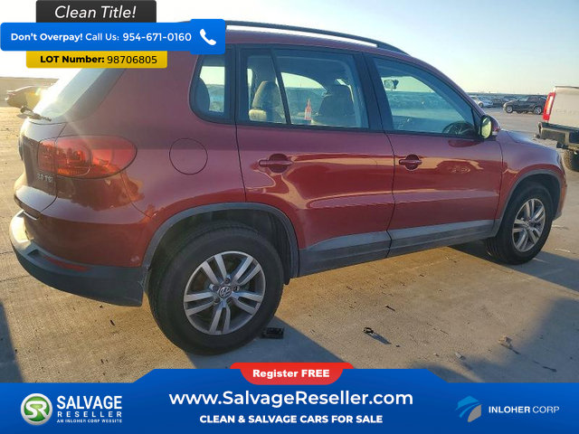 Used 2015 Volkswagen Tiguan S FWD image 4