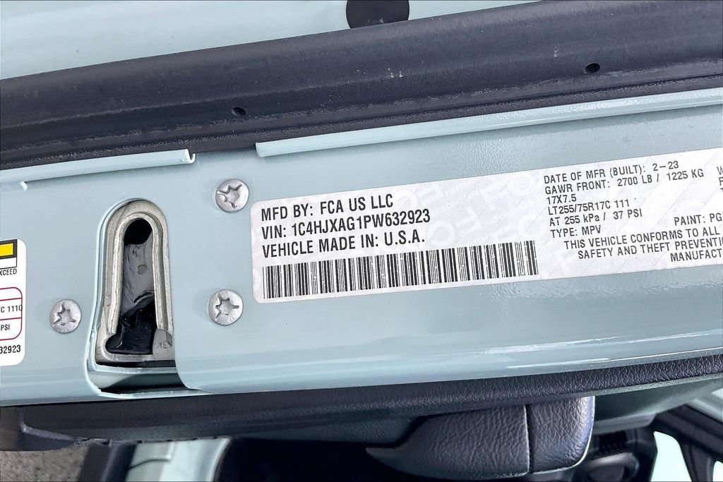 Certified 2023 Jeep Wrangler Sport AWD/4WD image 14
