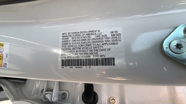New 2026 Honda Pilot Elite image 34