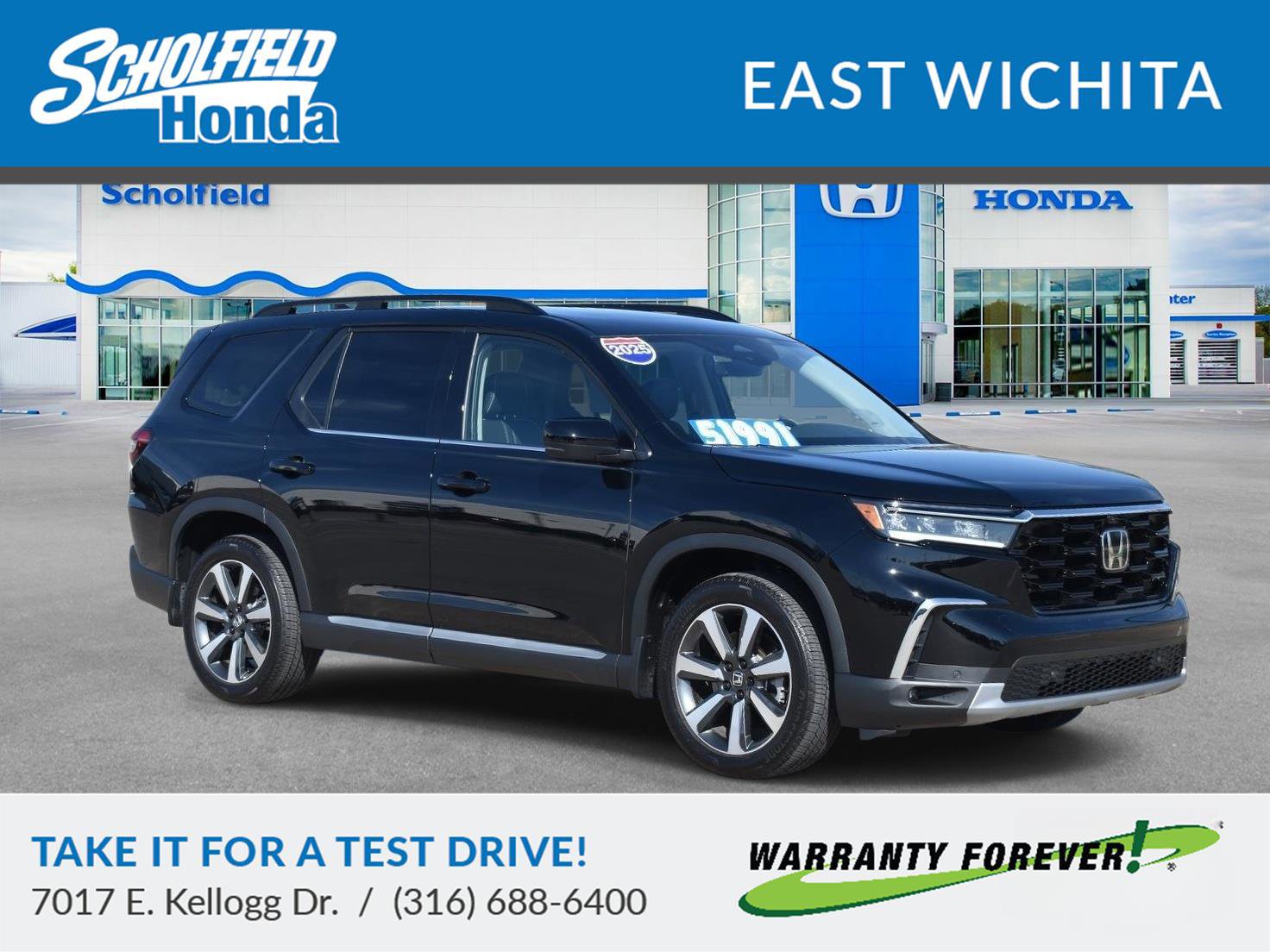 Used 2025 Honda Pilot Elite image 1