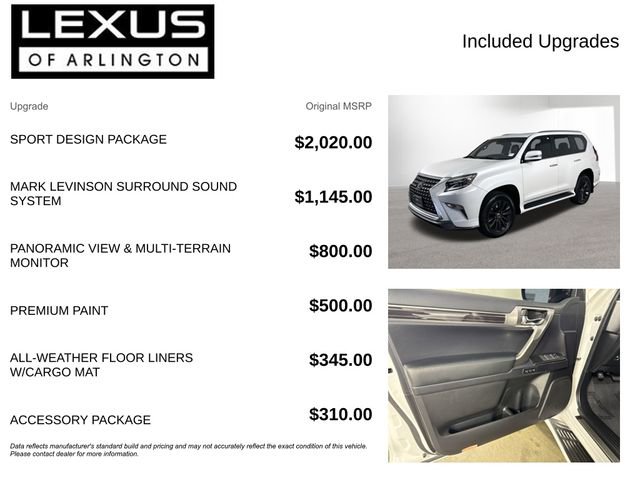 Certified 2022 Lexus GX 460 Luxury w/ Sport Design Package image 4