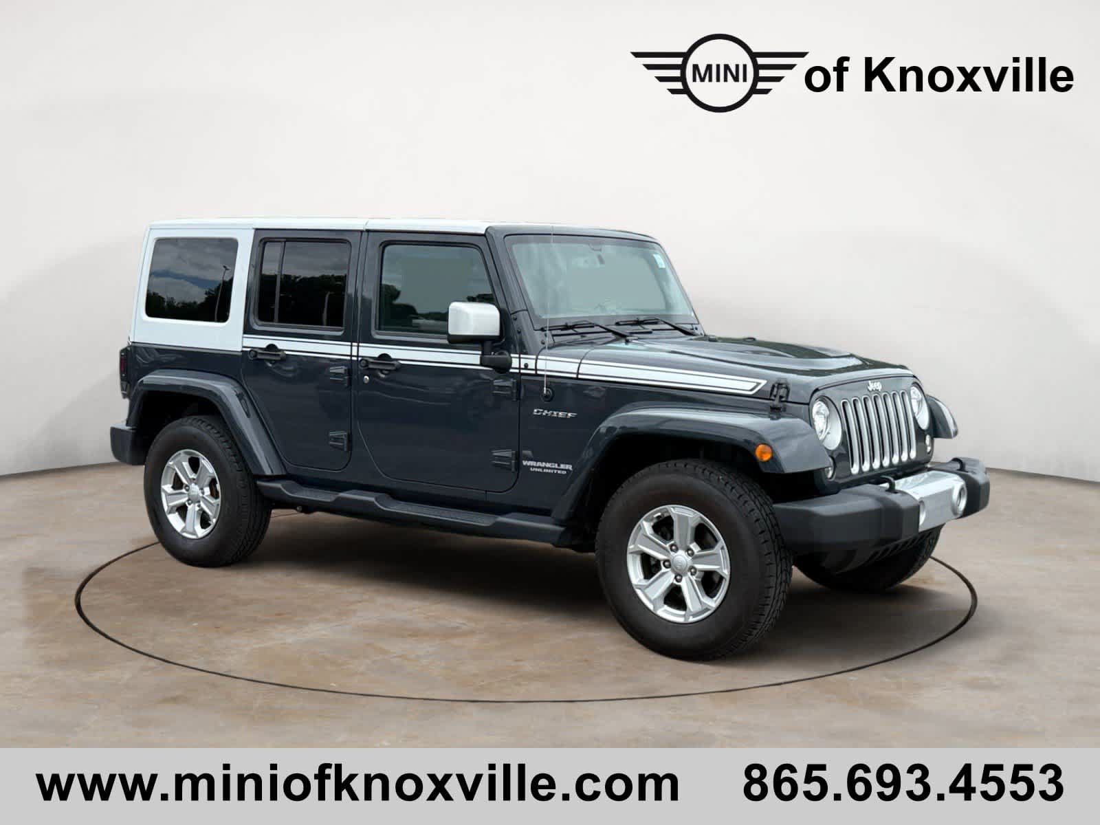 Used 2017 Jeep Wrangler Unlimited Sahara w/ Quick Order Package 24E Chief AWD/4WD image 1