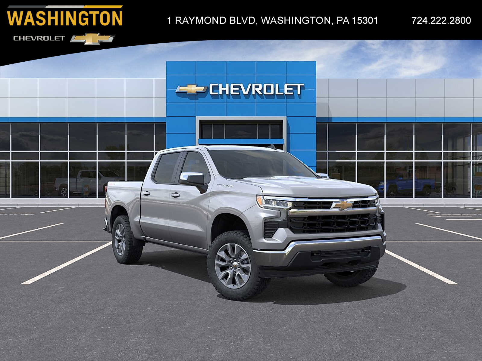 New 2026 Chevrolet Silverado 1500 LT AWD/4WD image 1